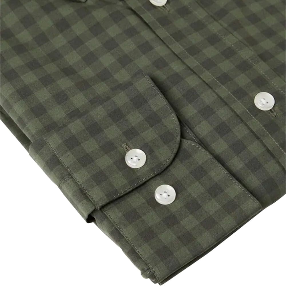 Betley Regular Fit Shirt Men Glade Green Checked, view: 3