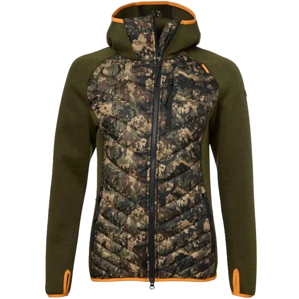 Hunter Hybrid Hood Jacket Women Antler Camouflage, view: 0