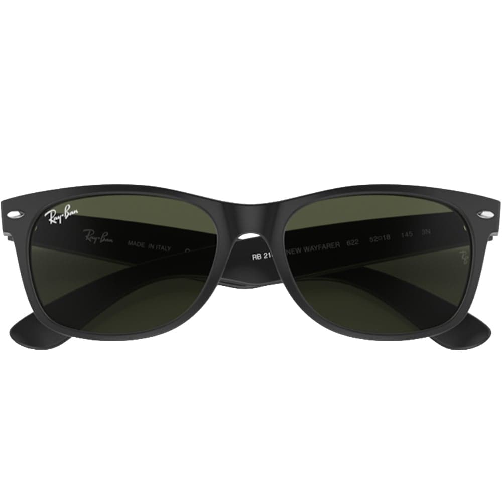 New Wayfarer Rubber Black G-15 Green, view: 4
