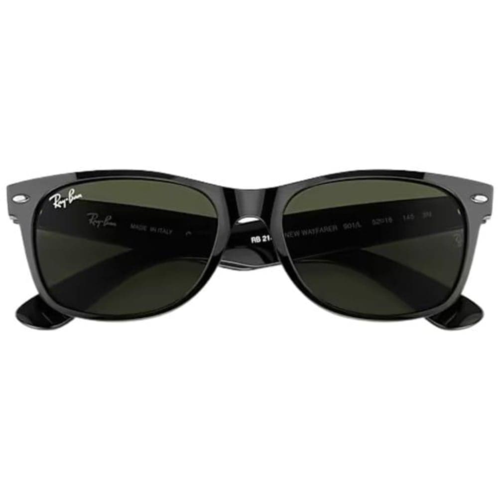 New Wayfarer Polished Black G-15 Green, view: 4