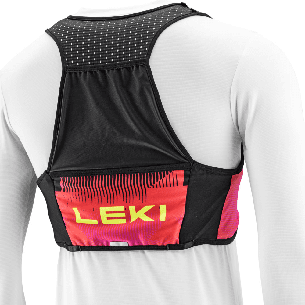 Trail Running Quvier Vest Black-Bright-Red-Neonpink, view: 1