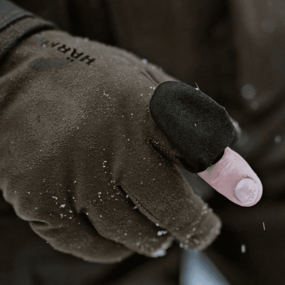 Garor HWS Hansker Med Vikbar Finger Hunting Green, view: 2