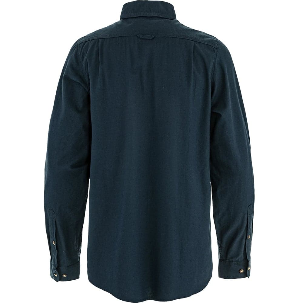 Övik Lite Flannel Shirt M Dark Navy, view: 1