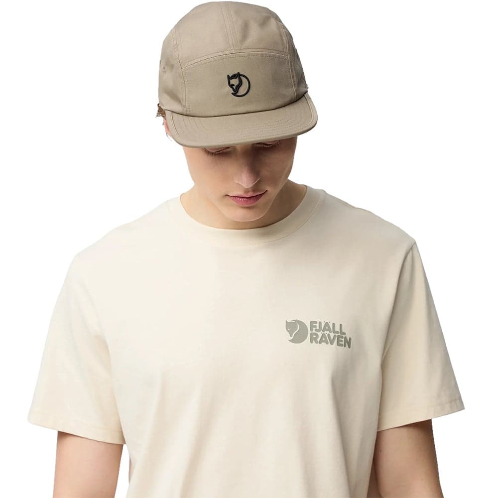 Fjällräven Flat Brim Cap Suede Brown, view: 3