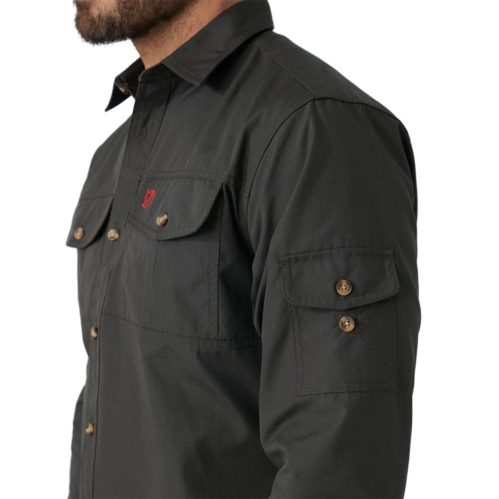 Singi Trekking Shirt Ls M Mountain Blue, view: 5