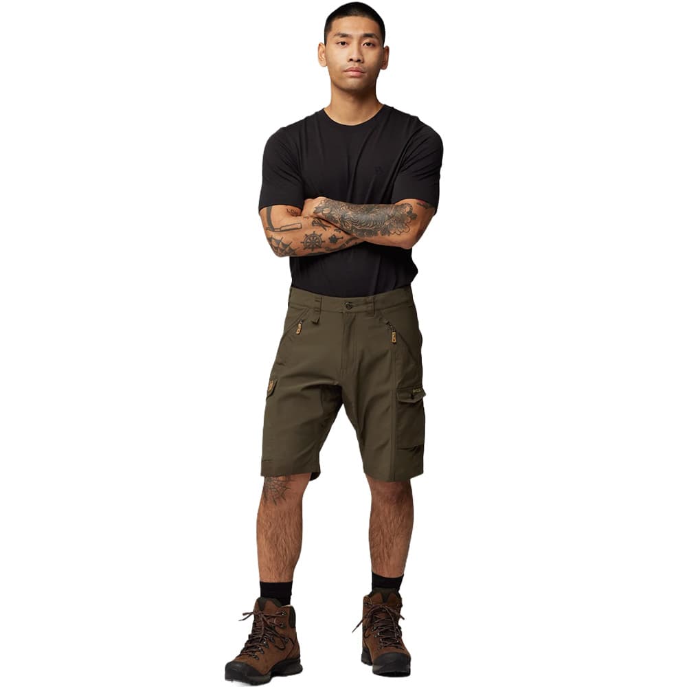 Abisko Shorts M Dark Navy, view: 2