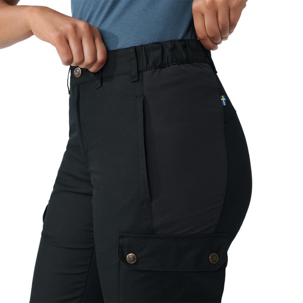 Stina Trousers W Black, view: 4