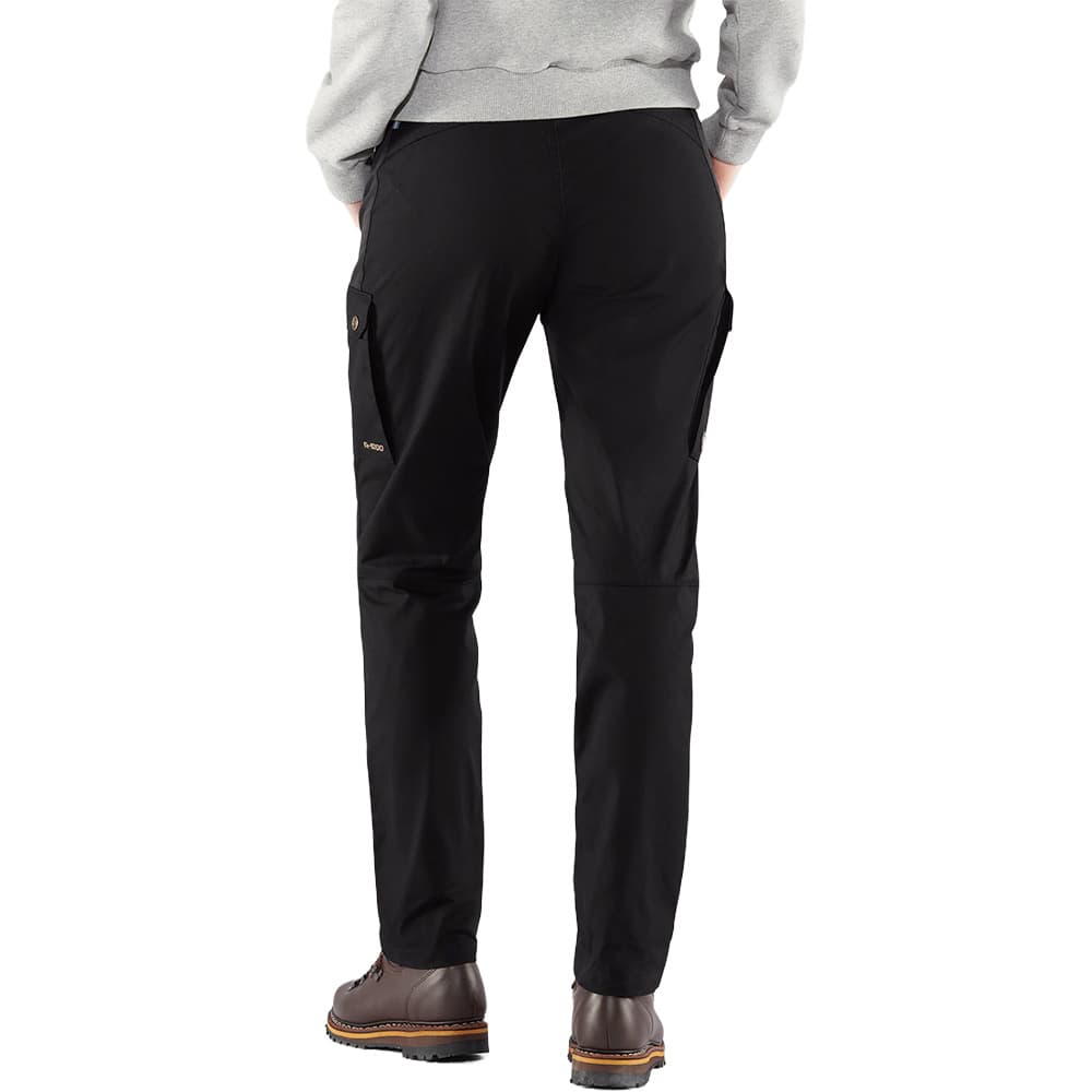 Stina Trousers W Black, view: 3