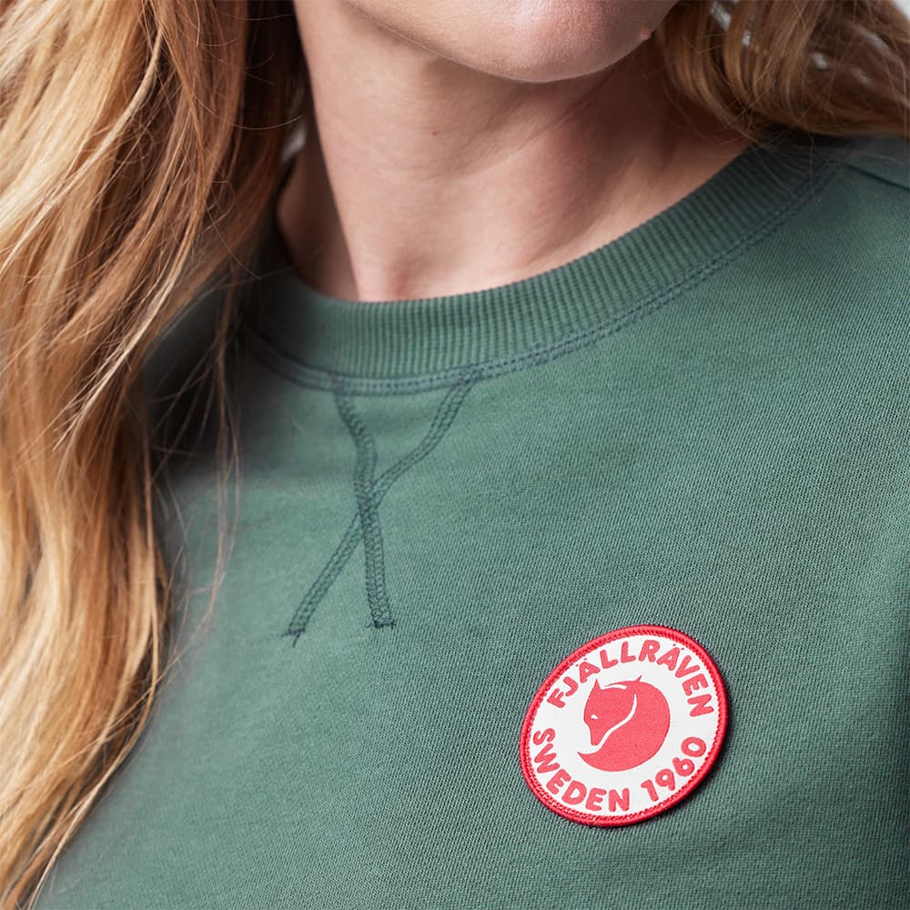 1960 Logo Badge Sweater W Chalk White, view: 3