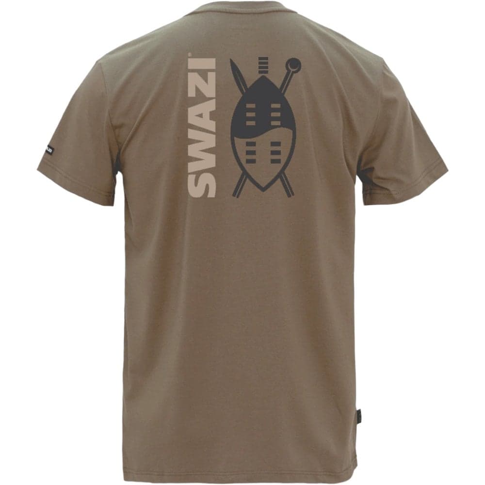 M's Swazi Reverse Shield Tee European Olive, view: 0