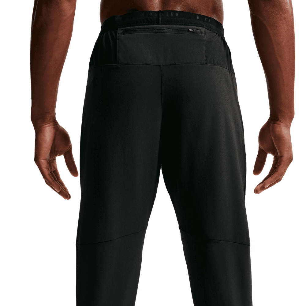 M's Stride Dri-Fit Woven Running Pants Black/Reflective Silv, view: 3