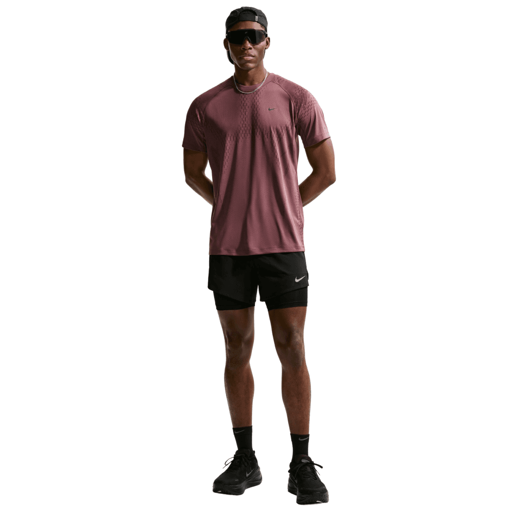 M's Stride Dri-Fit 5" Hybrid Running Shorts Black/Reflective Silv, view: 0