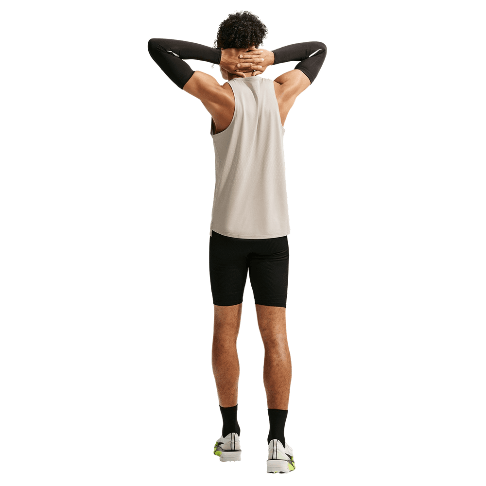 M's Stride Aero-Fit Running Tank Top Cream Ii/Sail/Reflective Silv, view: 4