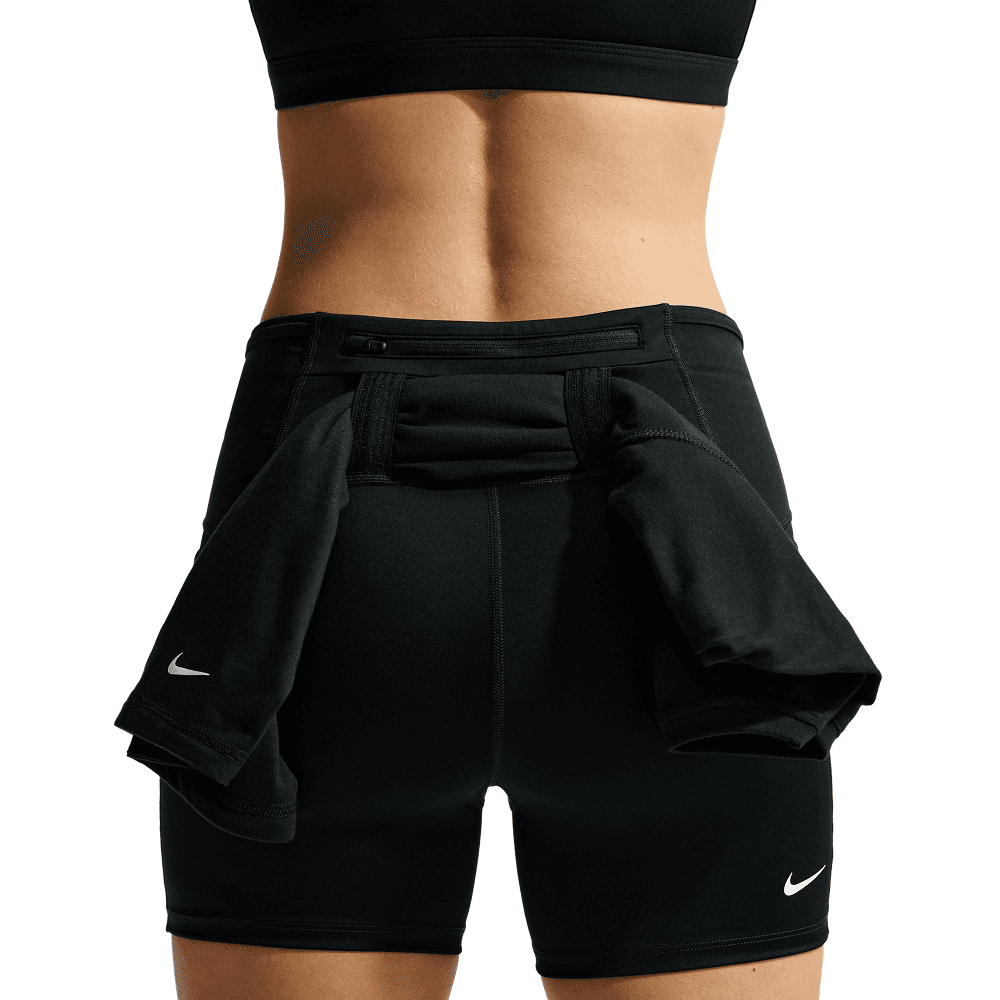 W's Acg Dri-Fit High-Waisted 4" Trail Running Shorts Black/Summit White, view: 4
