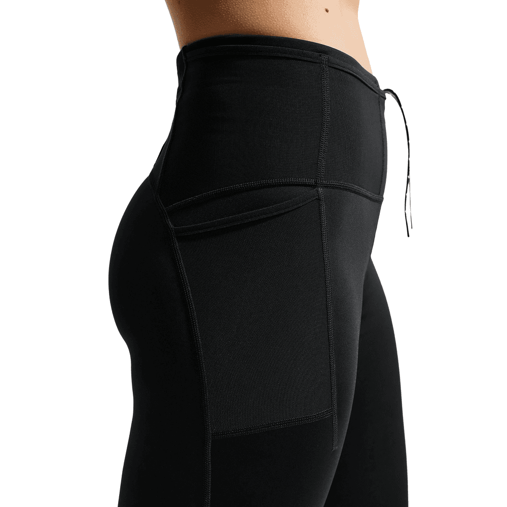 W's Acg Dri-Fit High-Waisted 7/8 Trail Running Leggings Black/Summit White, view: 4