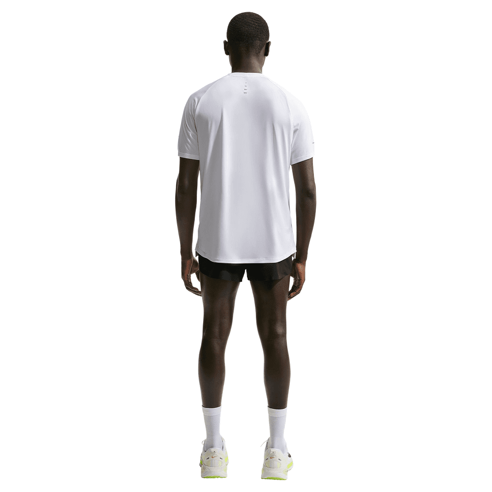 M's Stride Dri-Fit Adv Short-Sleeve Running Top White/Reflective Silv, view: 4