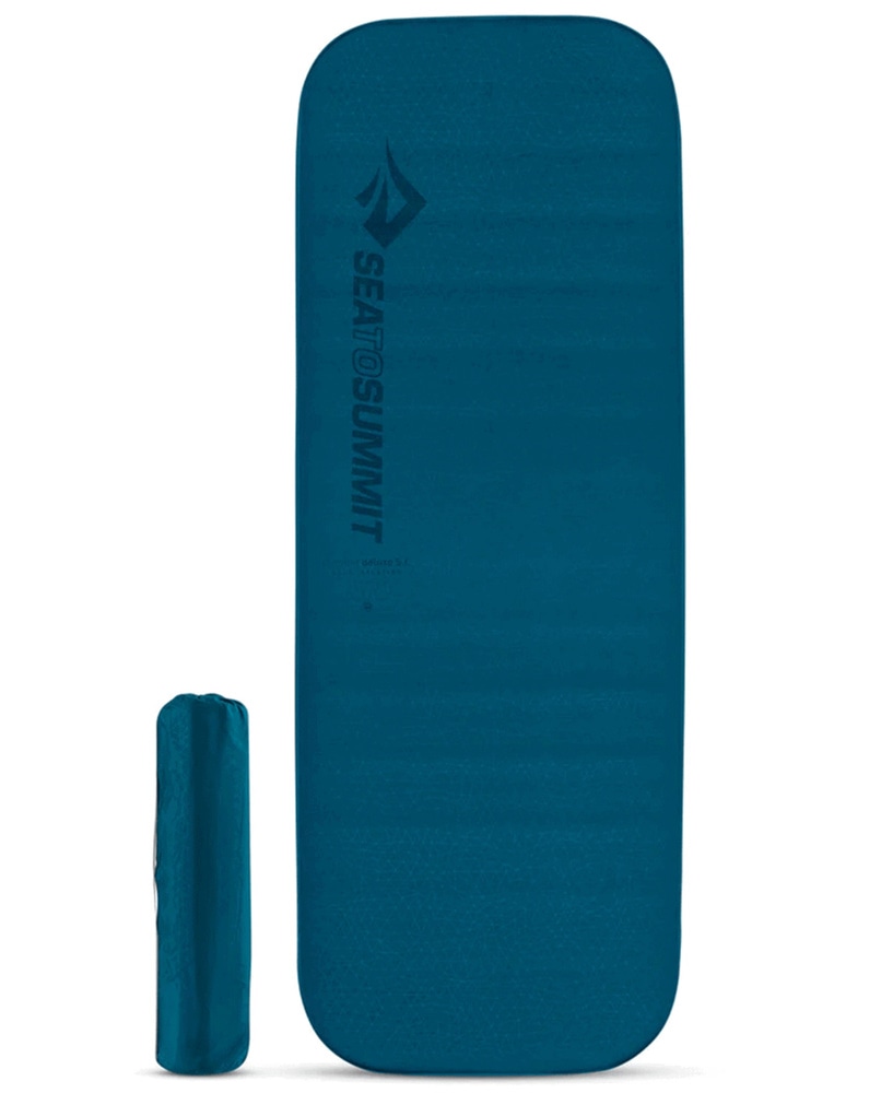 productImage: Selfinflate Mat Comfort Deluxe Regular Wide Byron Blue