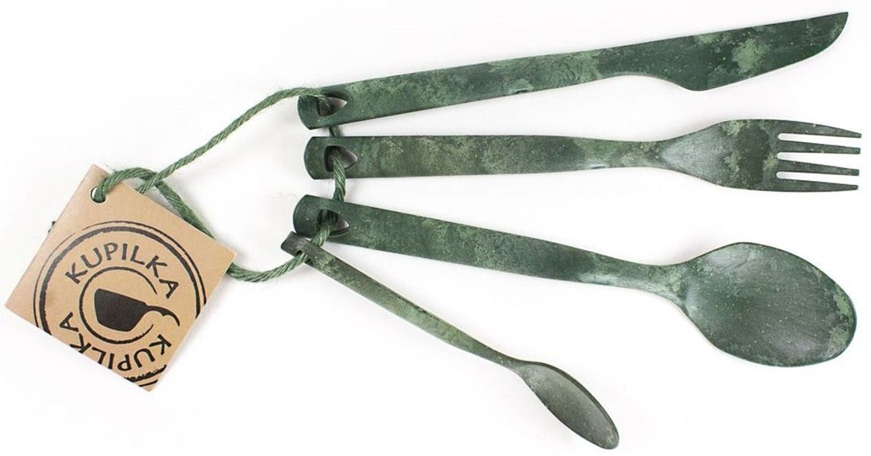 productImage: Cutlery 4 delar Grön