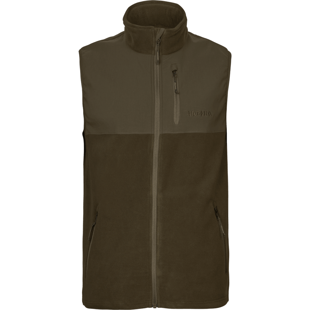 productImage: Härkila Fjell Fleece vest Hunting green/Willow green