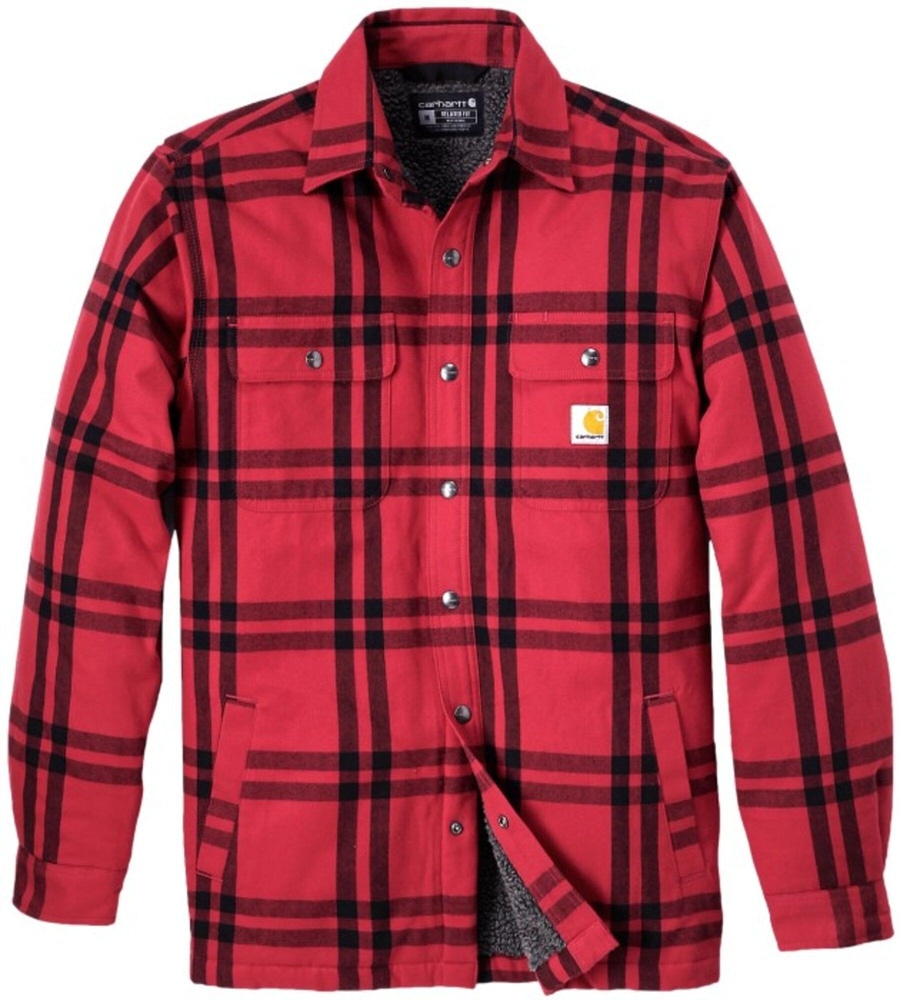 productImage: Roane Hooded Shirt Jac CRABAPPLE