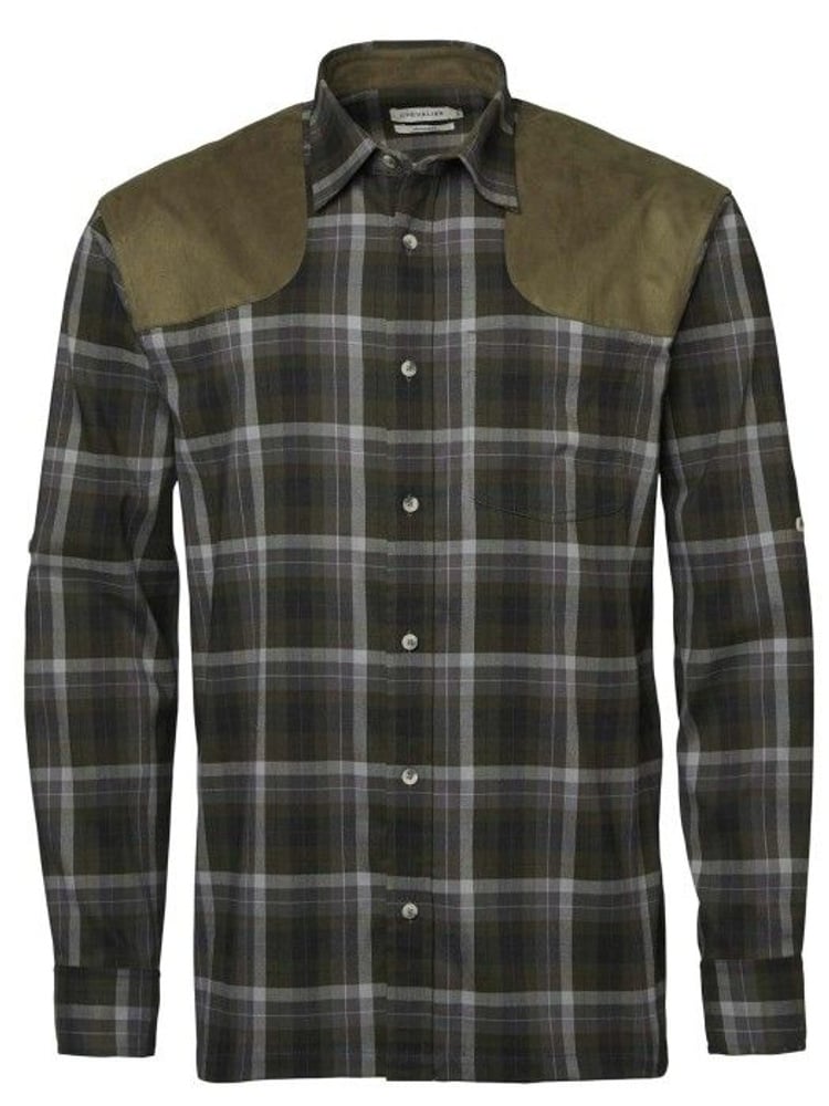 productImage: Chill Coolmax Shooting Fit Shirt Men Fern Green Checked