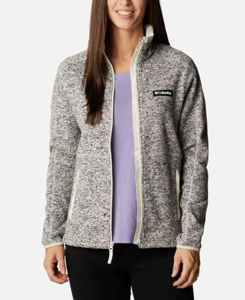 productImage: W Sweater Weather Full Zip Chalk Heather