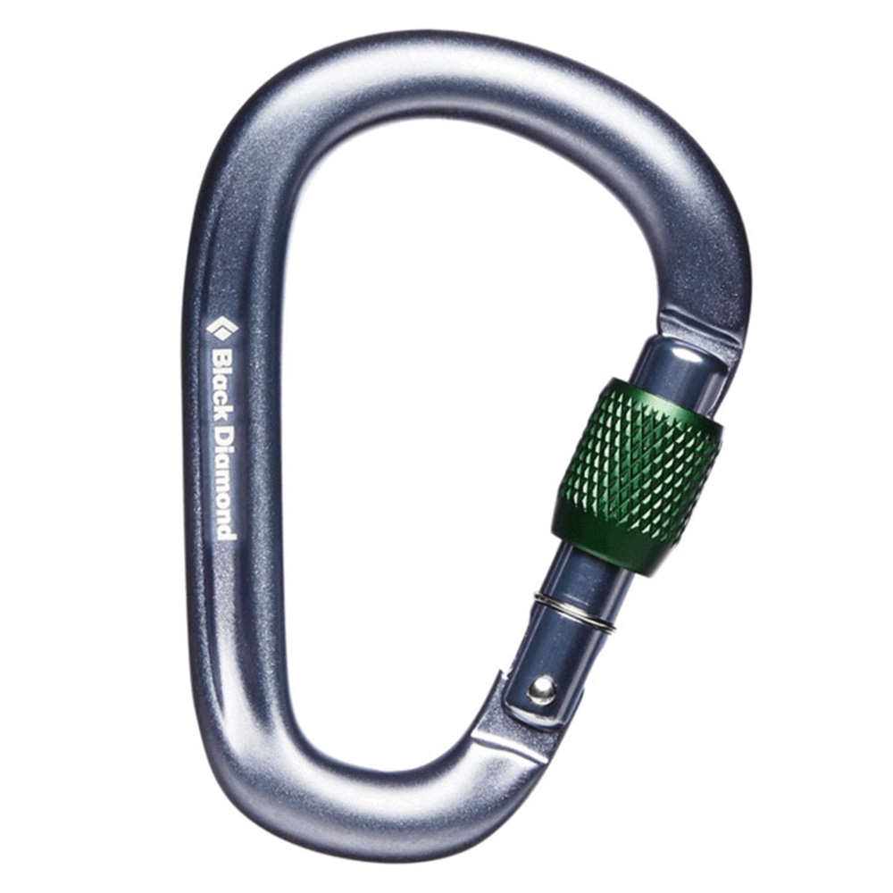 productImage: PEARLOCK SCREWGATE CARABINER Gray (1003)