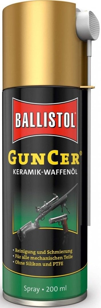 productImage: Ballistol GunCer Keramisk Våpenspray 200 ml