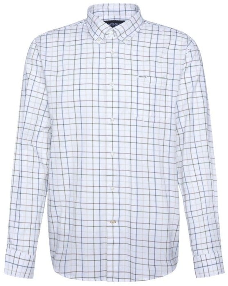 productImage: M's Caswell Tattersall Regular Fit Shirt Pine Green