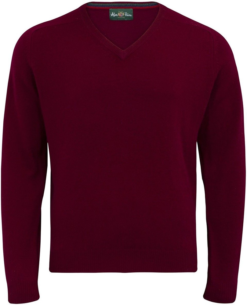 productImage: Streetly V-Neck Pullover Bordeaux