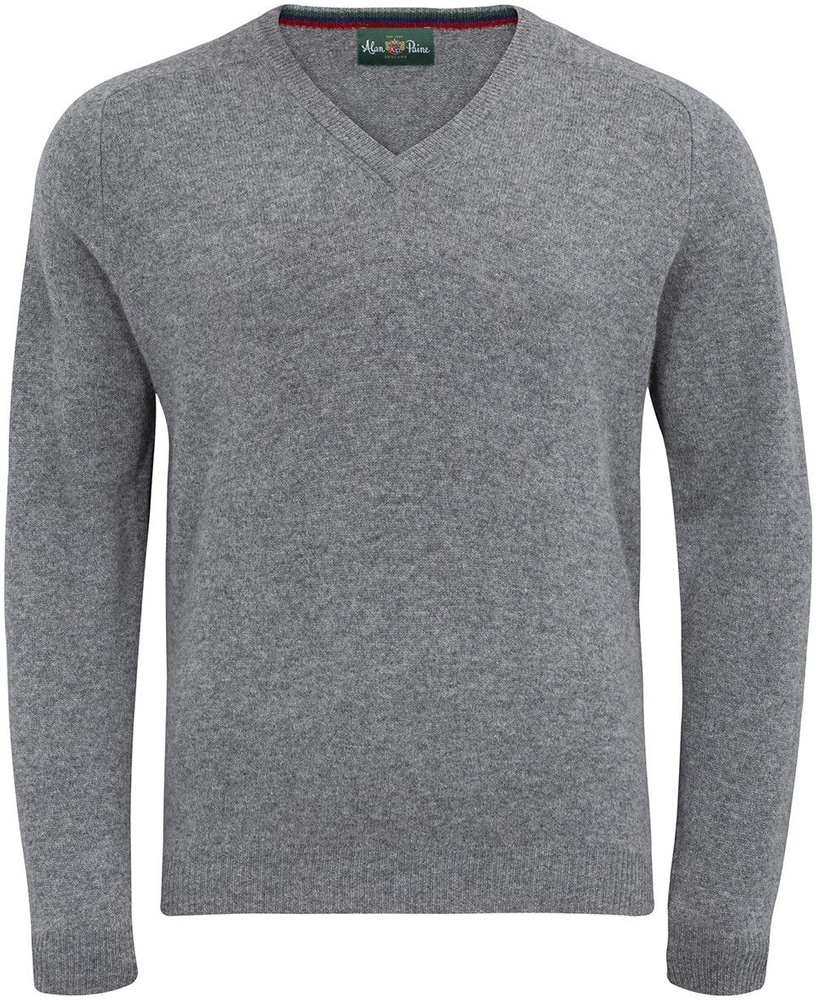 productImage: Streetly V-Neck Pullover Grey Mix