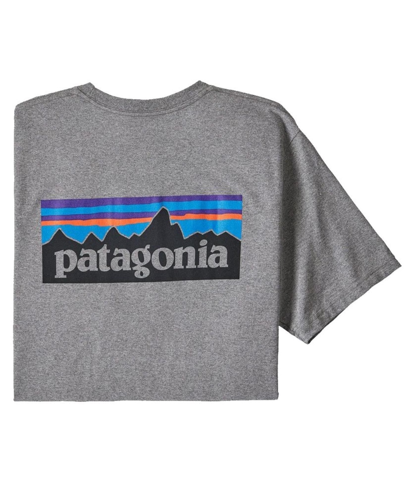 productImage: M's P-6 Logo Responsibili-Tee Gravel Heather