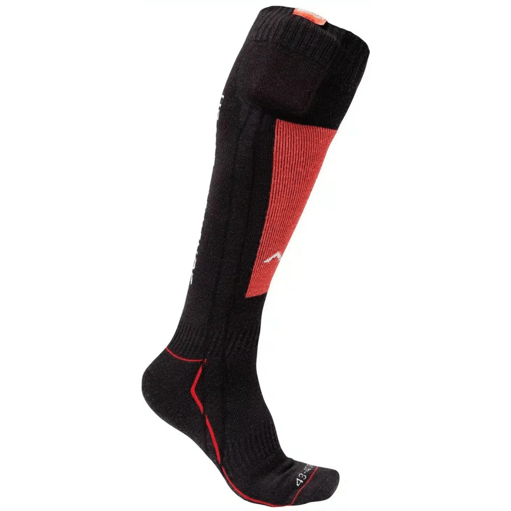productImage: Heatx Heated Technical Socks W. Batteries Red/Black