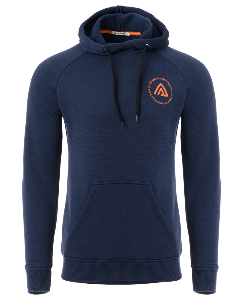 productImage: Aclima FleeceWool V2 Hoodie Man Navy Blazer