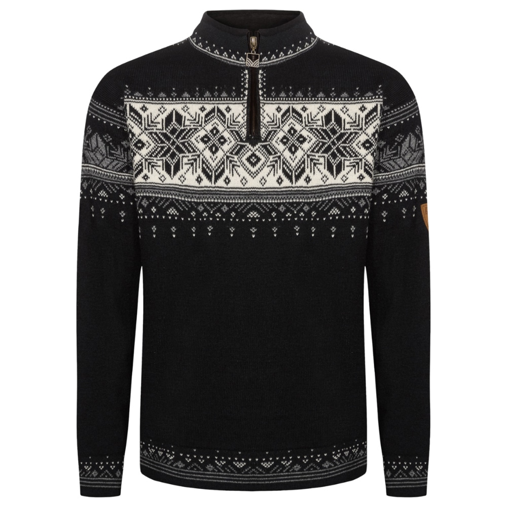 productImage: M's Blyfjell Sweater Black smoke Offwhite Light Charcoal