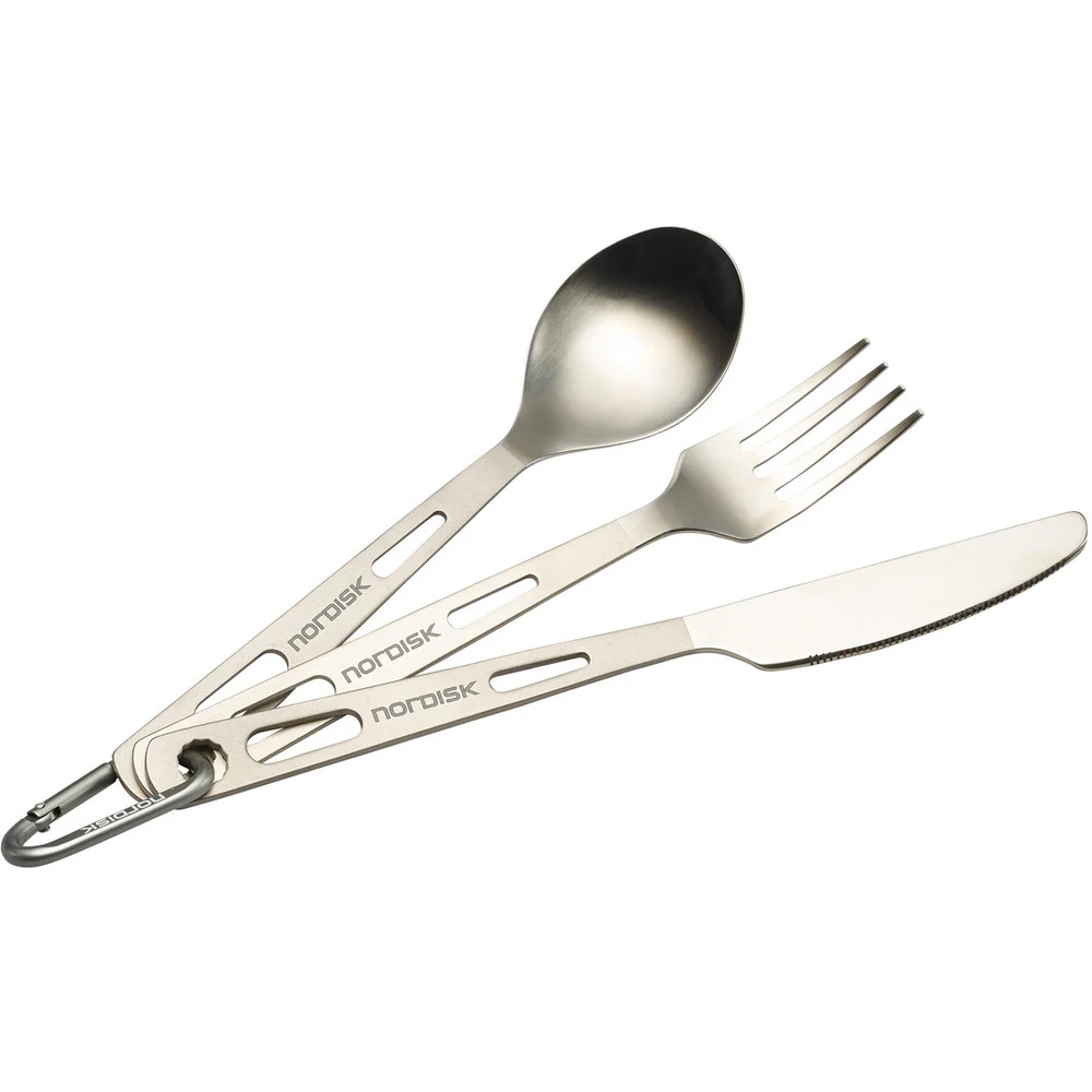 productImage: Nordisk Titanium Cutlery (3 Pcs) Titanium