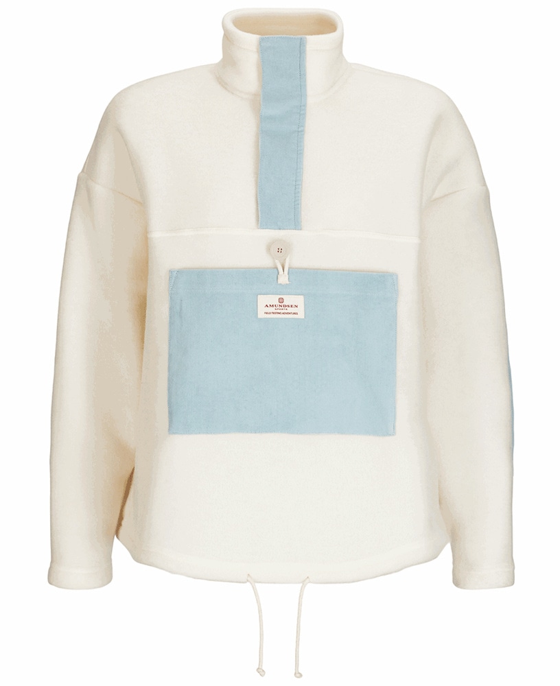 productImage: V-Bond Cord Fleece Womens Natural/Blue Sky