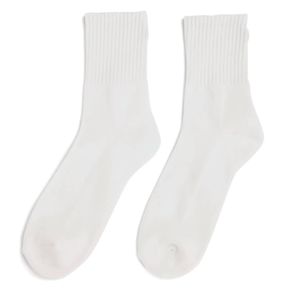 productImage: Oslo Quarter Socks White