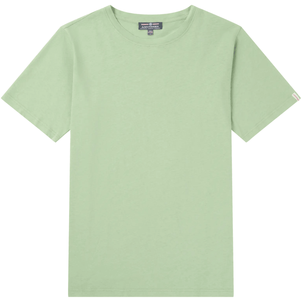 productImage: Linen Tee Mens Faded Willow Green