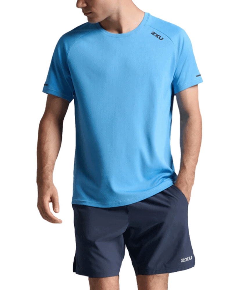 productImage: Aero Tee M´s Azure Blue / Black Reflective