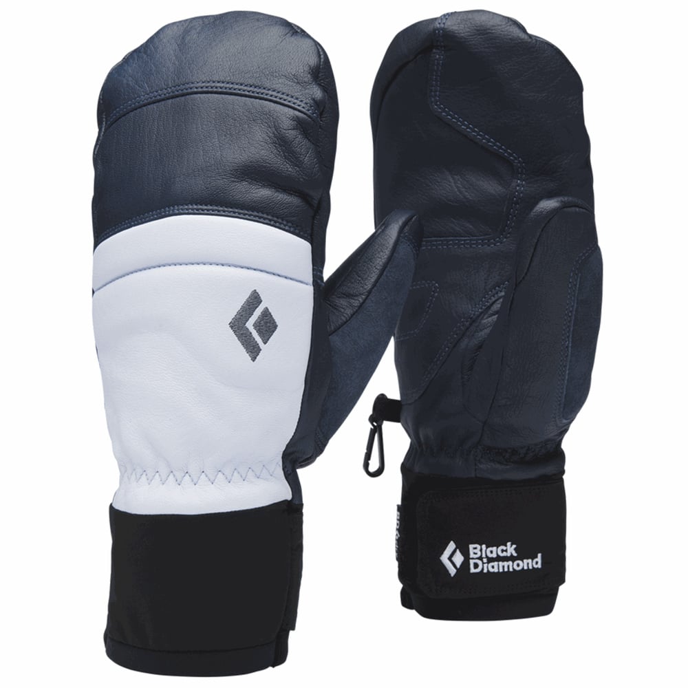 productImage: W Spark Mitts Charcoal - Belay Blue