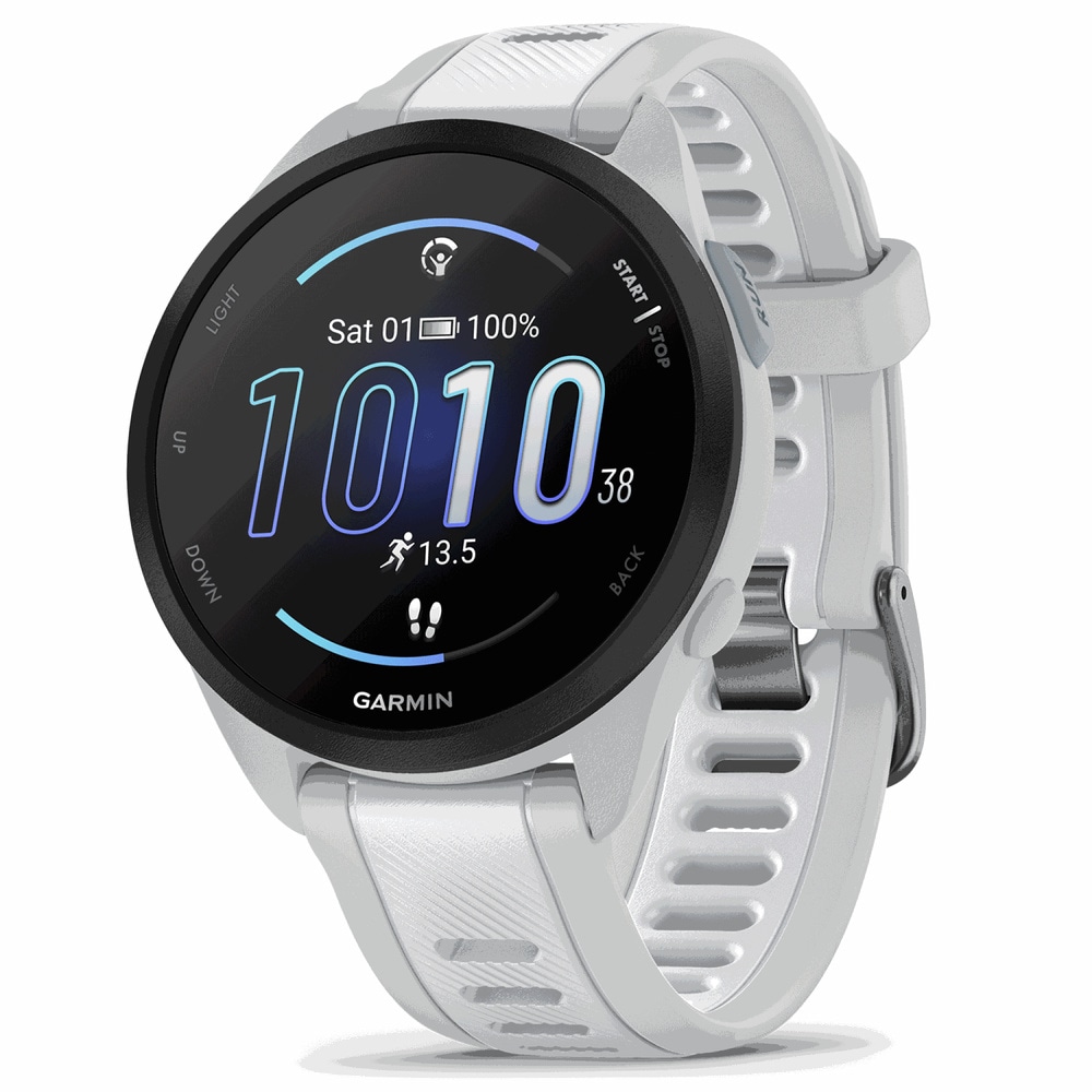 productImage: Forerunner 165 Mist Grey/Whitestone