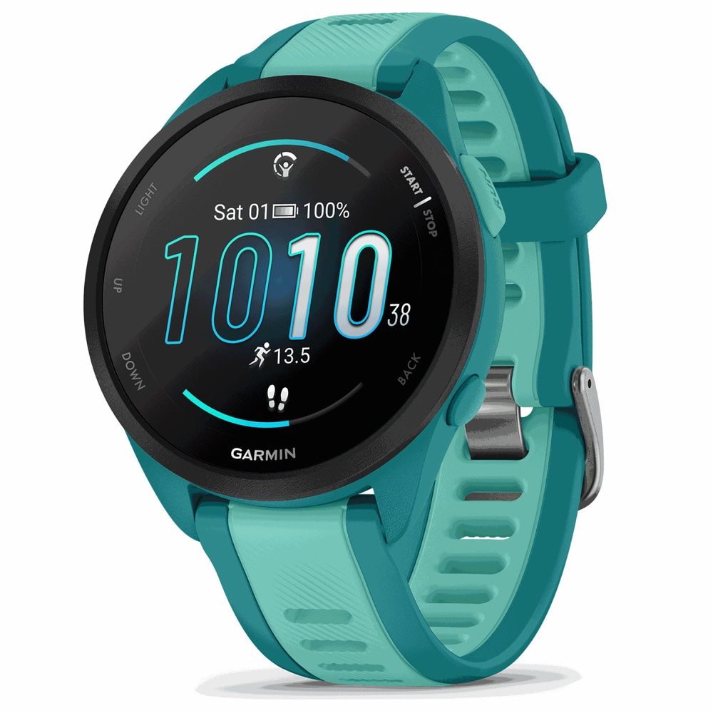 productImage: Forerunner 165 Music Turquoise/Aqua
