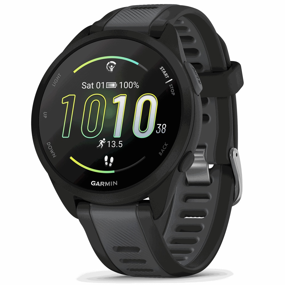 productImage: Forerunner 165 Music Black/Slate Grey