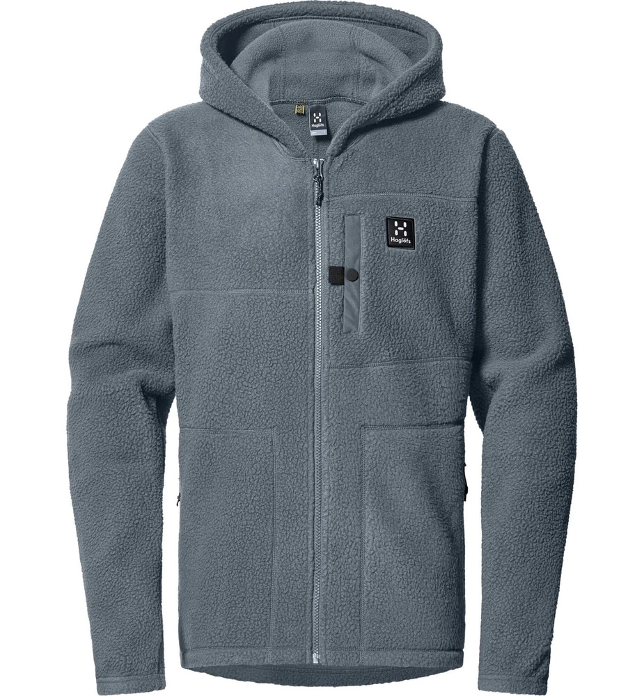 productImage: Malung Pile Hood Men Steel Blue