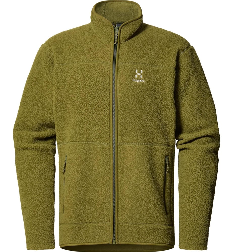 productImage: Mossa Pile Jacket Men Olive Green