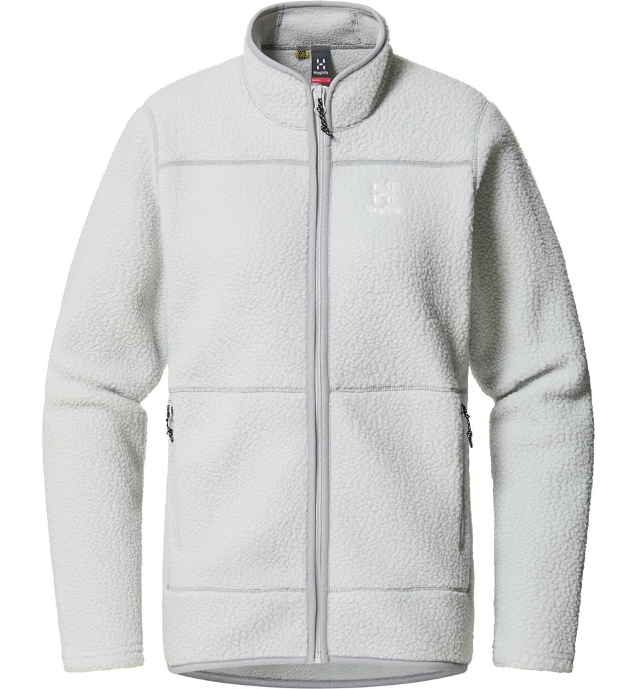 productImage: Mossa Pile Jacket Women Stone Grey Melange