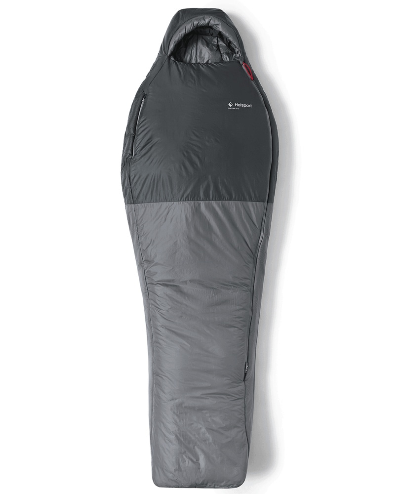 productImage: Pro Fiber -5 Sleeping Bag 200cm Smoky Grey / Ruby Red