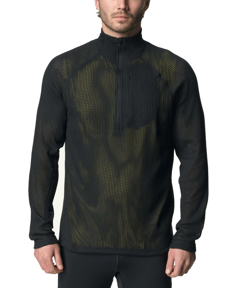 productImage: M's Pace Flow Half Zip True Black
