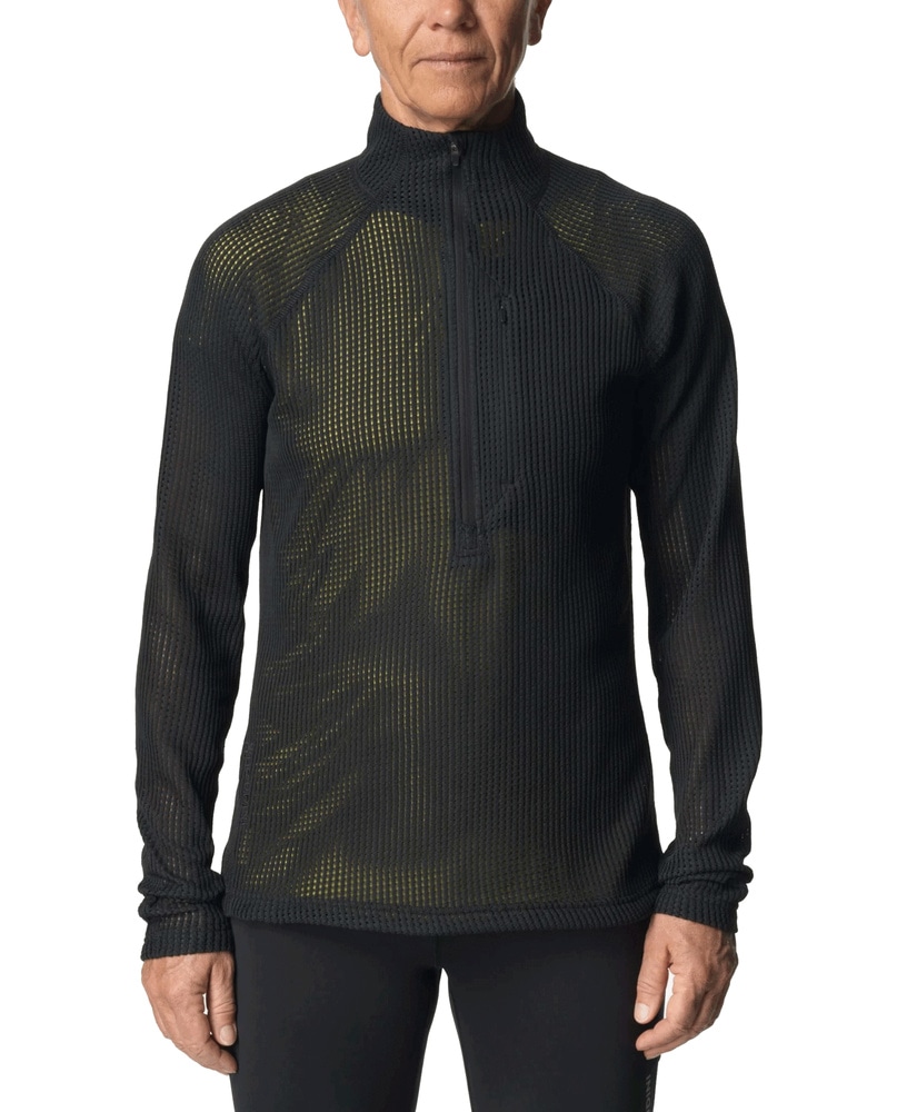 productImage: W's Pace Flow Half Zip True Black